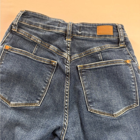 Judy Blue Dark Blue Straight Leg Jeans - Picture 7 of 8